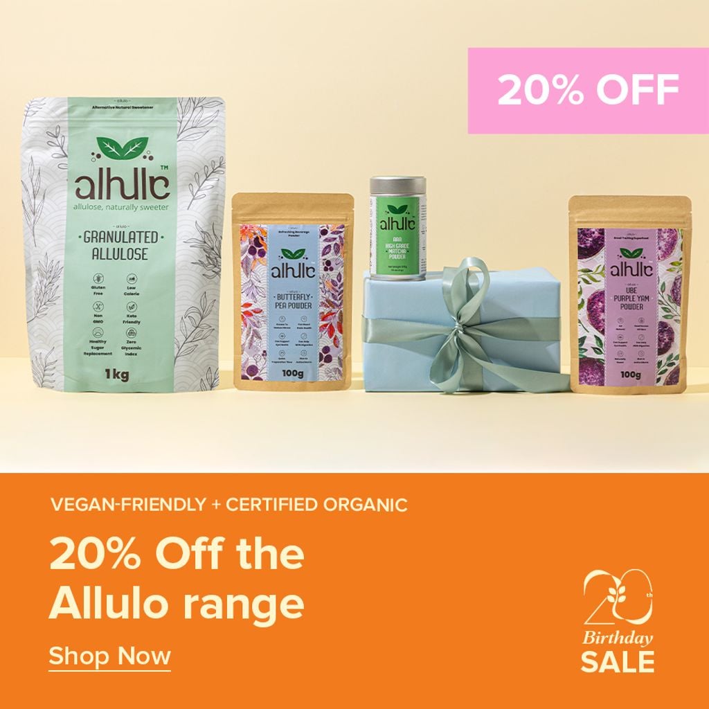 20% Off Allulo Range 